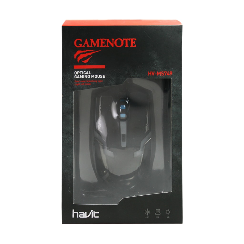 Havit MS749 USB Gaming Mouse 3200DPI - Original