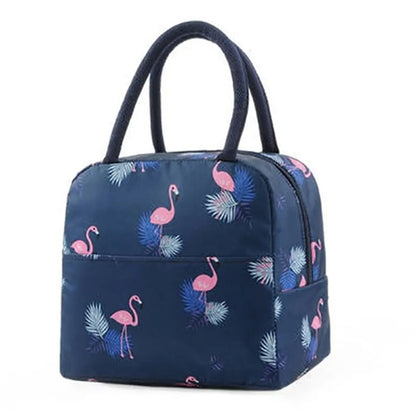 Insulated Lunch Bag Women Waterproof Thickened Aluminum Foil Kids Small Portable Lunch Box Beach