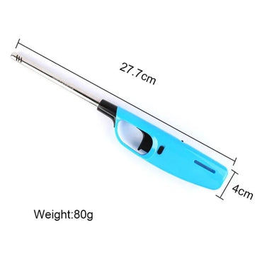 Multi-Purpose Refillable Gas Lighters Child Lock, Adjustable Flame Kitchen Stove,Candles Lighter