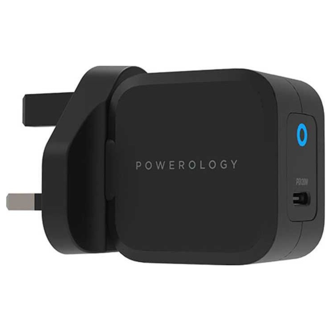 Original Powerology Ultra-Compact PD 20W GaN Charger