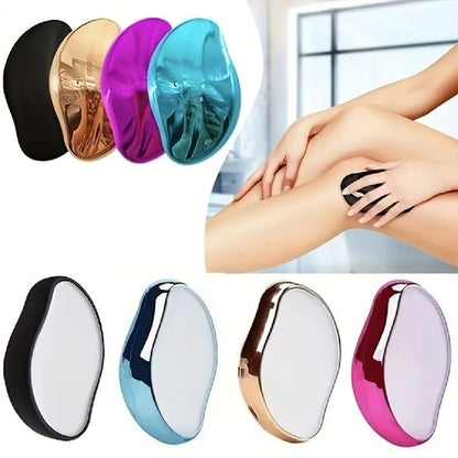 Crystal Hair Eraser, Reusable Body Hair Removal Tool, Painless Physical Epilator for Smooth Skin