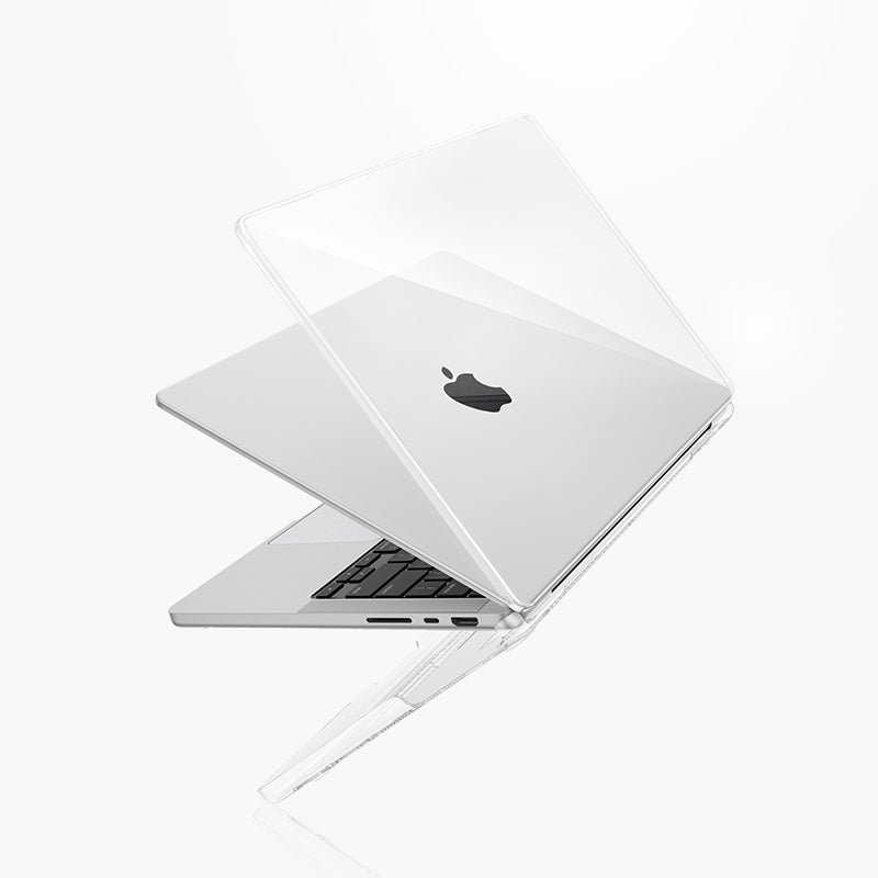 KEEPHONE VOCOO CRYSTAL Clear Case For MacBook Air 13.6" (2022-2025) Shatterproof Anti-Yellowing Ultra- Slim PC Case