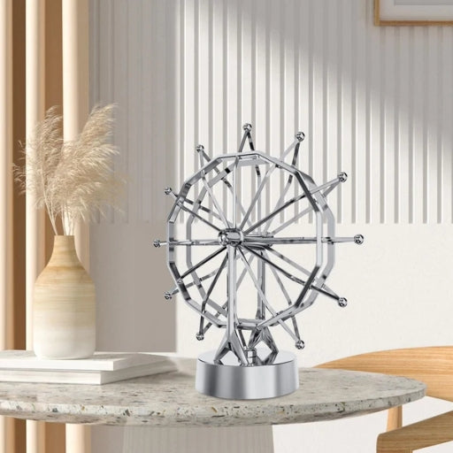 Ferris Wheel Perpetual Motion Model Home Decoration Gift Rotatable Desktop Aureate |Home & Garden