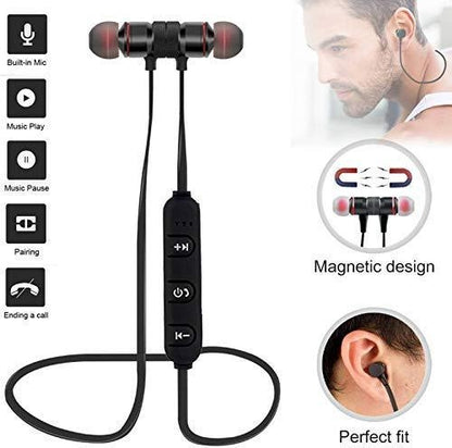 Sports Sound Stereo Wireless Headset Music & Movement Hands Free Bluetooth Headphone NO Warranty