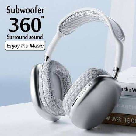 P9 Wireless Bluetooth Gaming Headset with Mic, AUX, TF Card & Stereo Sound