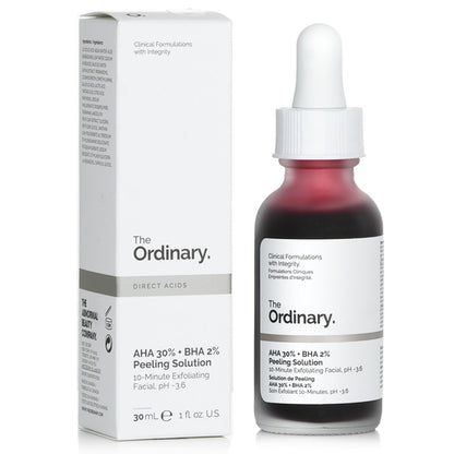 The Ordinary Aha 30% + Bha 2% Peeling Solution 30Ml