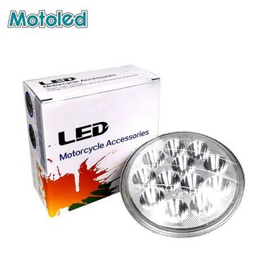 Motoled High Thermal Conductivity Aluminum Round 12 Beads Motorcycle / 3 Wheelr 5.5 LED Headlight