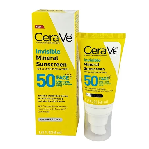 CeraVe Invisible Mineral Sunscreen SPF 30 – 48Ml