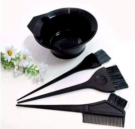 Hair Dye Colouring Brush Kit and Bowl Set/ Hair Dyeing Applicator Styling Tools