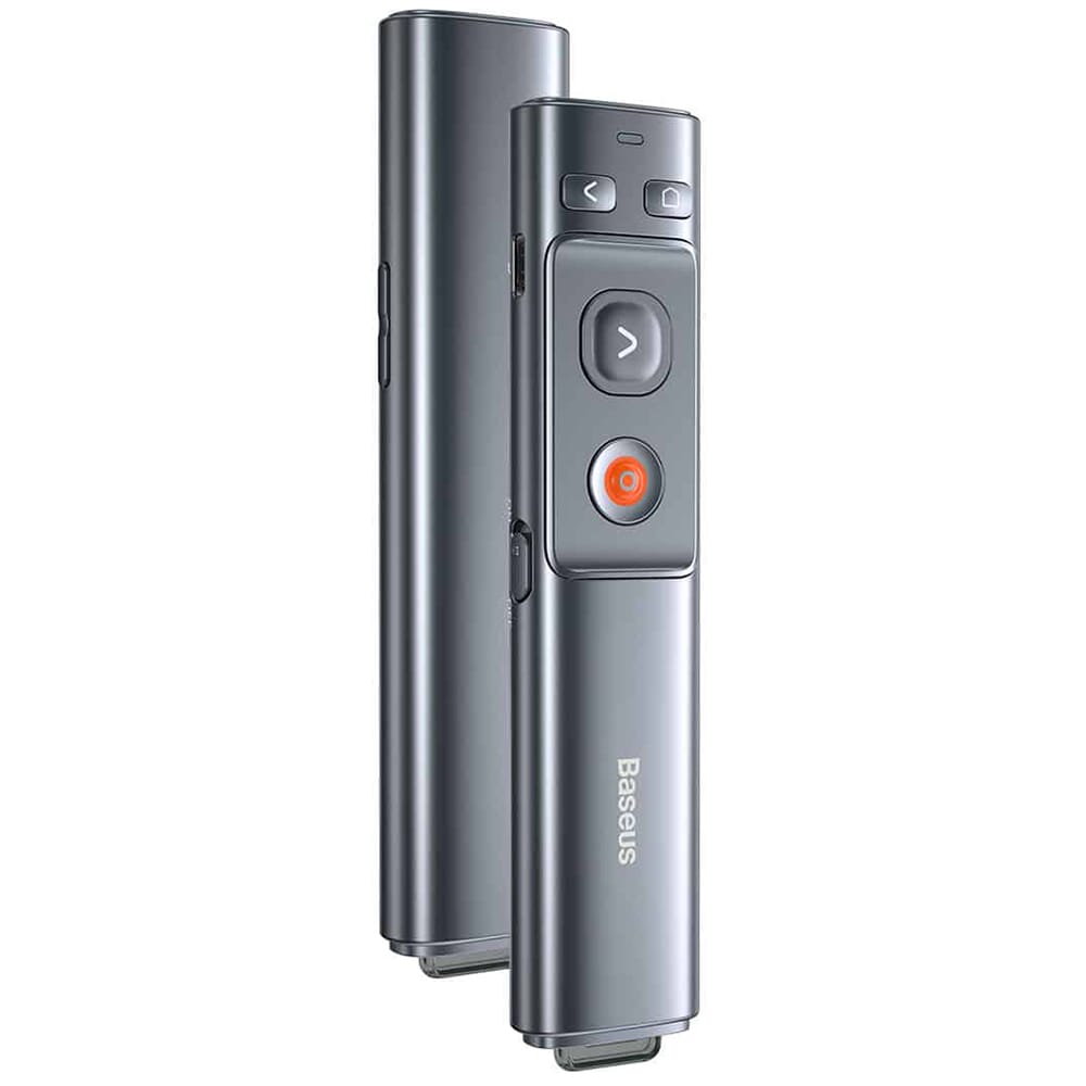 Baseus Orange Dot Wireless Presenter (Red Laser) ( Rechargeable )