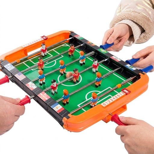 New Table Football Machine Desk Soccer Toys Outdoor Camping Hiking Entertainment Tools Mini Table