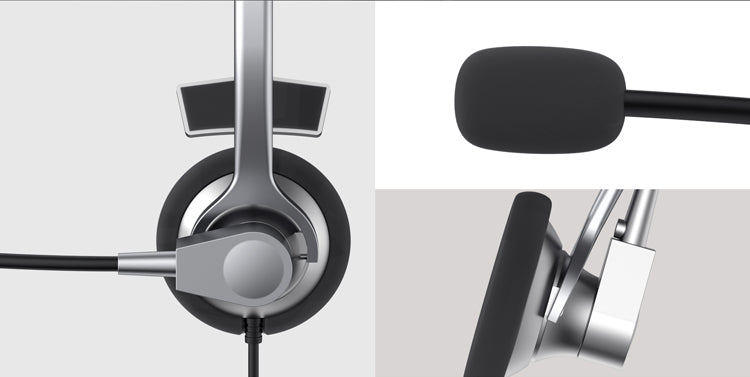 Havit H204d 3.5mm Double Plug with Mic Headphone for Computer