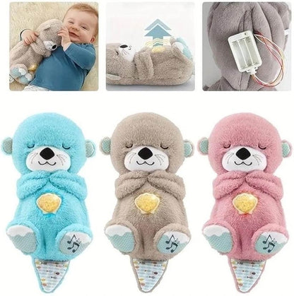 Breathing Teddy Bear – Soothing Sleep Toy for Babies (Random Colours)