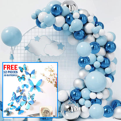 Complete Set 153 Pcs Mega Pack Balloon Arch Garland Kit Multicolor Macaron Balloons Wedding Birthday Party Decoration balloons Garland Birthday celebration party decoration pink balloon theme 158 pcs Full set