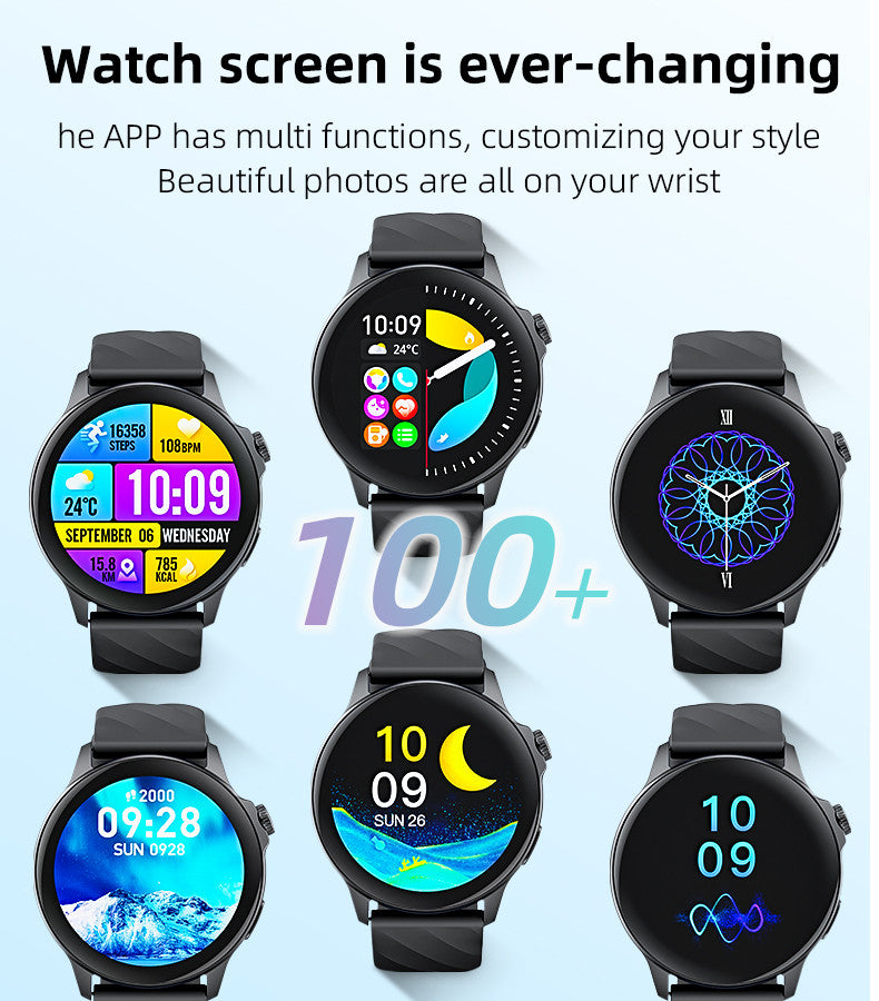 YESIDO IO29 1.39-inch Round Screen Bluetooth-compatible Call Smart Watch Health Monitor Sports Tracker