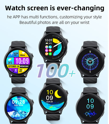 YESIDO IO29 1.39-inch Round Screen Bluetooth-compatible Call Smart Watch Health Monitor Sports Tracker
