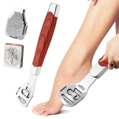 Foot scrapper with 10 Blades Pedicure tools