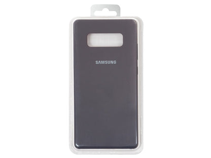 Soft Silicone Premium Case For Galaxy Note 8  - Black