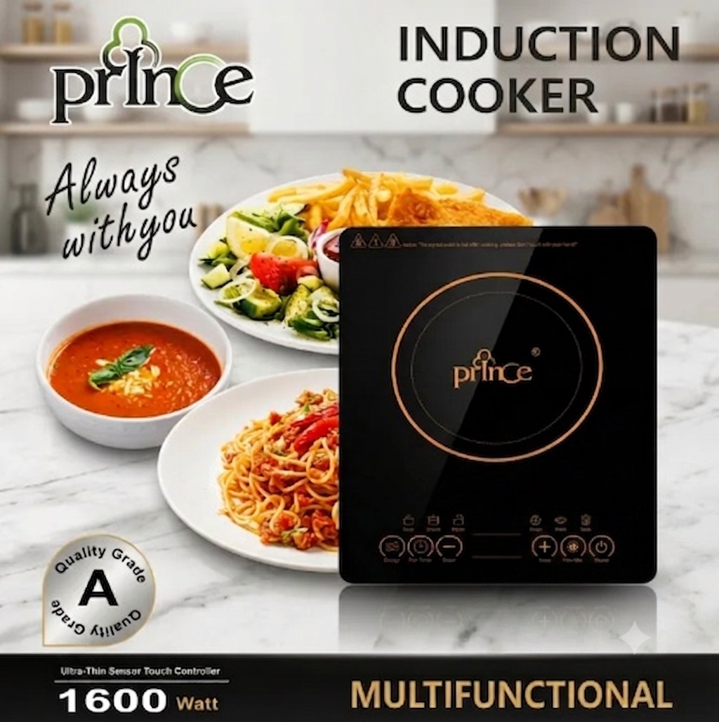 Induction Cooker 2200W with 6 Months Warranty