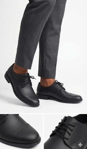Men Lacing Waterproof Rubber Shoes