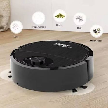 3-In-1 Smart Robot Vacuum Cleaner | USB Charging Intelligent Sweeper for Home
