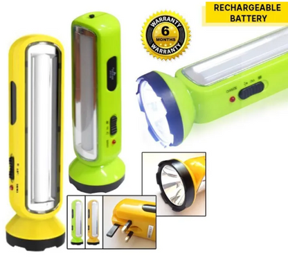 Bright Rechargeable Torch with Light