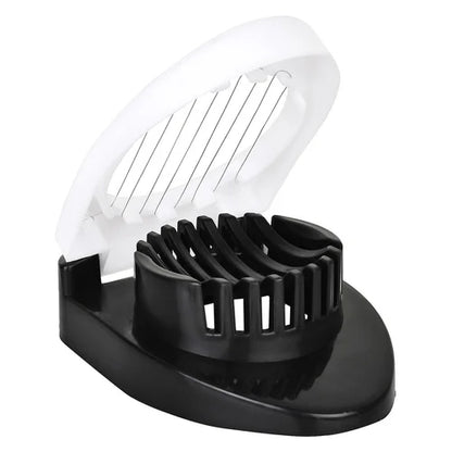 Plastic Egg Cutter/Slicer, Stainless Steel Cutting Wires Slicer Silver