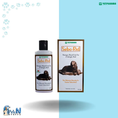 Sebo-Rid Shampoo for Dogs 100Ml