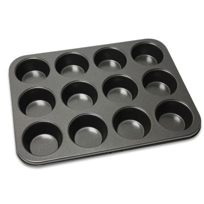 12 Pcs Cup Cake Tray