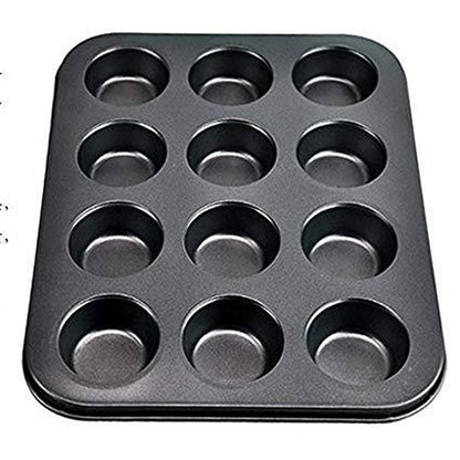 Muffin / Cup Cake Baking Tray (12 Cups/ 6Cups)