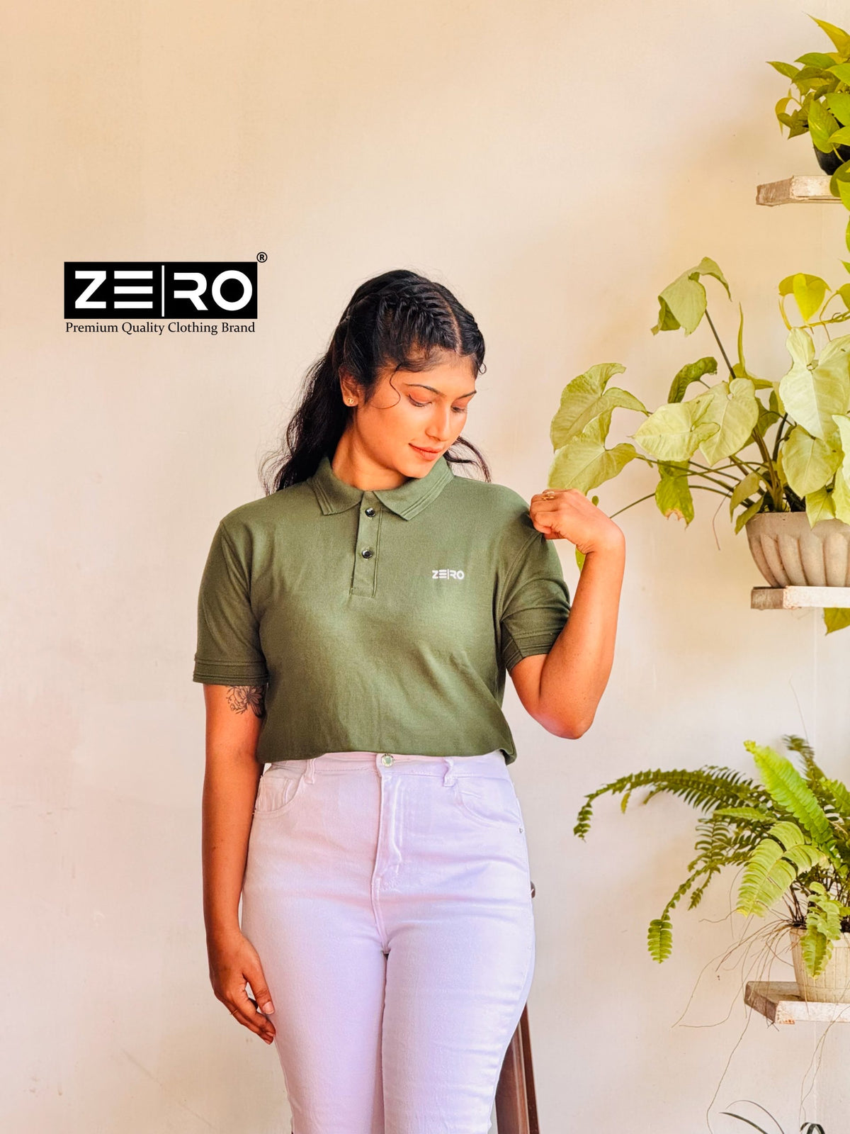 ZERO® Classic Ladies Premium Polo T-Shirts