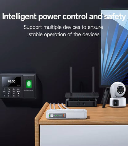 Yesido Mini DC UPS 8800mAh 7H Battery EU/UK/US Standards DC UPS Uninterruptible Power Supply YP74K