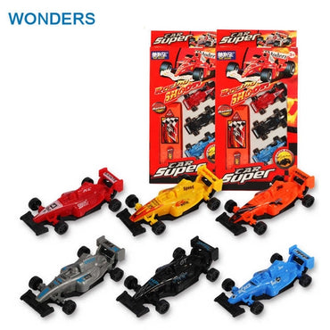 6Pcs Set Children Mini Plastic Racing Toy