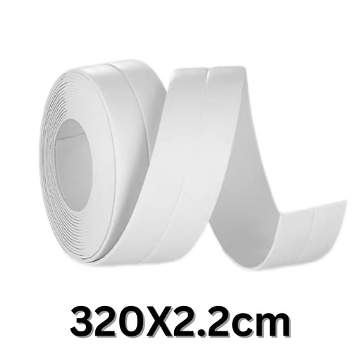 Self-Adhesive PVC Caulk Tape – Waterproof & Mold-Resistant Sealing Strip for Kitchen, Bathroom, Bath