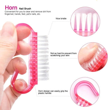 Handle Fingernail Brush Nail Hand Washing Brush