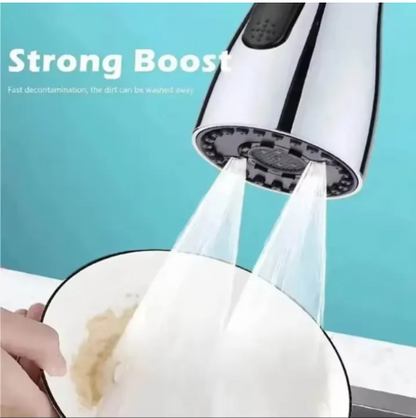 360° Rotating Faucet Aerator Attachment | Adjustable Kitchen Sink Sprayer with Extendable Nozzle