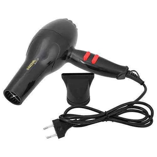 NOVA NX-N 6130 Professional Hair Dryer, High Power Fast Drying Blow Dryer for Salon & Home Use