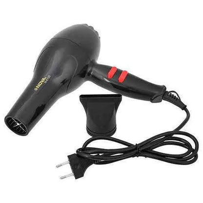 NOVA NX-N 6130 Professional Hair Dryer, High Power Fast Drying Blow Dryer for Salon & Home Use