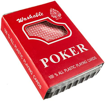 Personalized Waterproof Plastic Playing Cards – Royal Poker Deck with Clear PVC Case