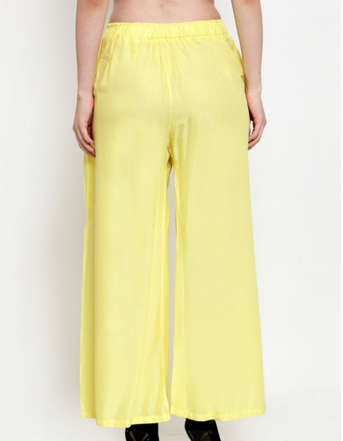 Premium Quality Plazzo Pants for Girls | Latest Style Comfort Wide-Leg Trousers