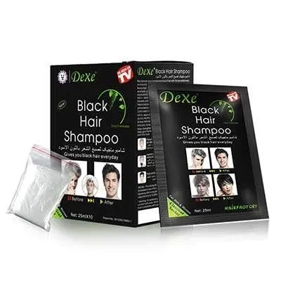 Dexe Hair Shampoo, Black, 25 Ml