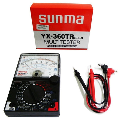 Analogue Meter Multimeter Multitester, Amp Volt Ohm Voltage Tester Meter and Diode Continuity Test