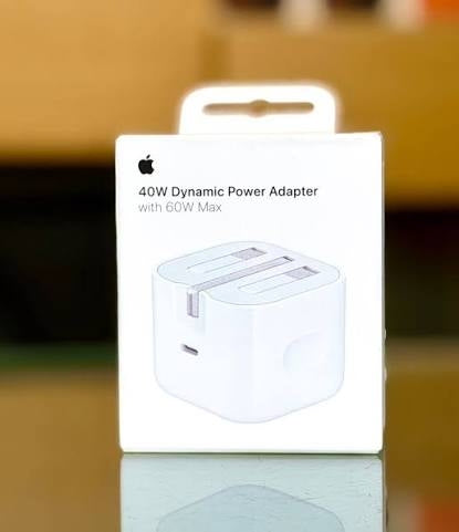 Apple 40W Dynamic Power Adapter with 60W Max