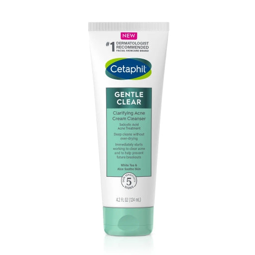 Ceta Phil Gentle Clear Clarifying Acne Cream Cleanser 124Ml