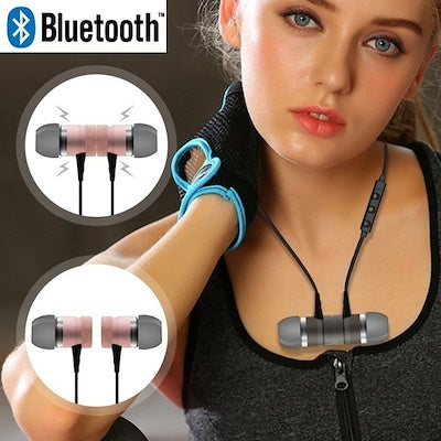 G01/CV-W30 Bluetooth Wireless Headset Sports Neckband Magnetic Earphone Headphone for All Phones