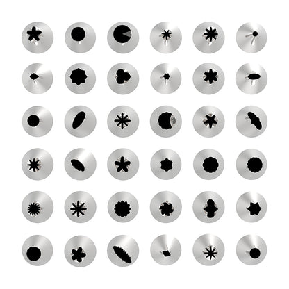 83 Pieces per Set Cake Decorating Kit Supplies Set Cake Decoration 83 pcs per setTools Piping Tips Pastry Icing Bags Nozzles