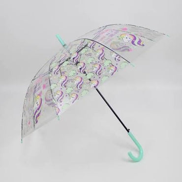 Unicorn Transparent Umbrella