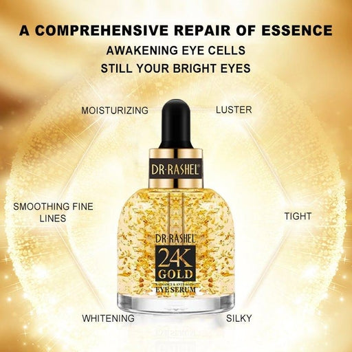DR.RASHEL 24K GOLD RADIANCE & ANTI-AGING EYE SERUM 30Ml