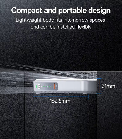 Yesido Mini DC UPS 8800mAh 7H Battery EU/UK/US Standards DC UPS Uninterruptible Power Supply YP74K