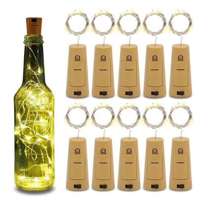 Bottle Lights LED Bottle Fairy String Lights with Cork for Party Wedding Decoration Lights 3M